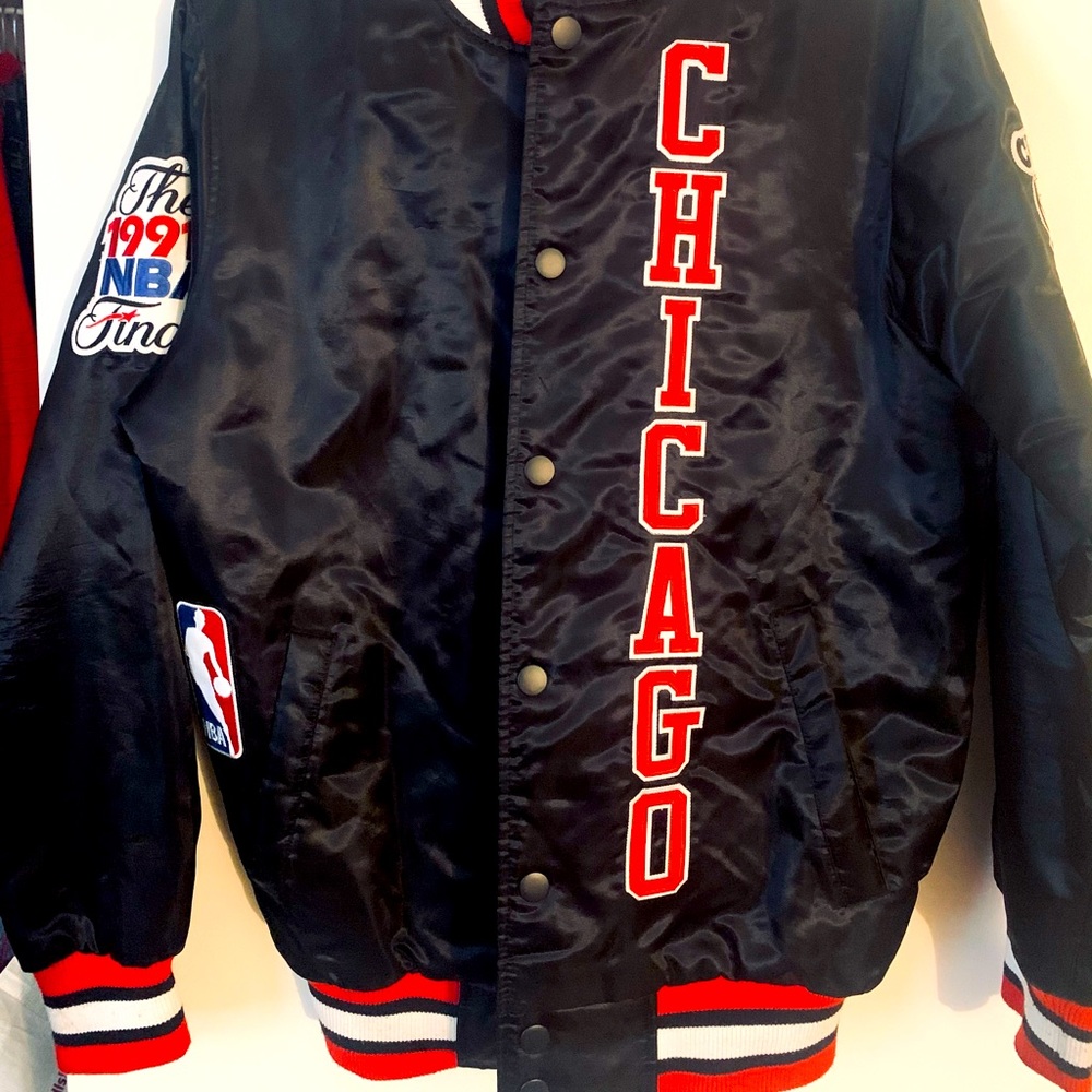 1991 NBA Finals Chicago Bulls Starter Jacket